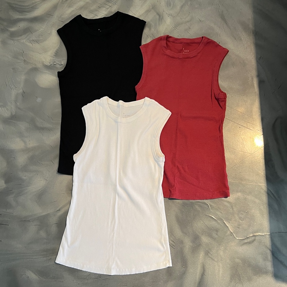 A New Day Tank Tops - Set of 3